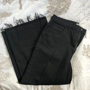 Madewell Wide-Leg Crop Jeans, Drop-Hem, Size 31